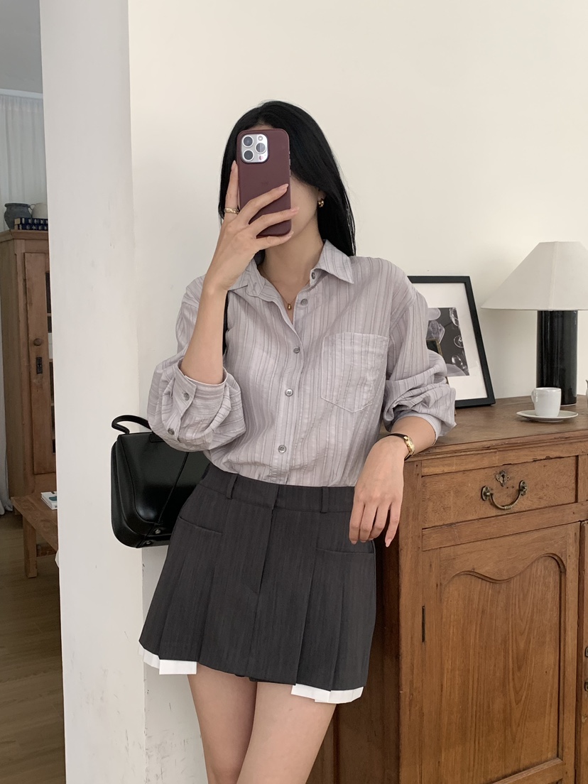 MUSK韓國代購女士新款推薦真品休閑人氣時尚熱賣襯衫蕾絲衫MUSK襯衫/蕾絲衫