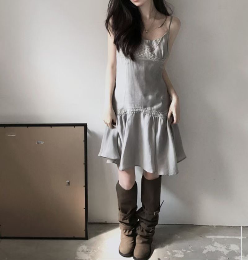 BASQUIAT/ANDYWARHOL東大門代購女士新款推薦休閑連衣裙BASQUIAT/ANDYWARHOL連衣裙圖色2