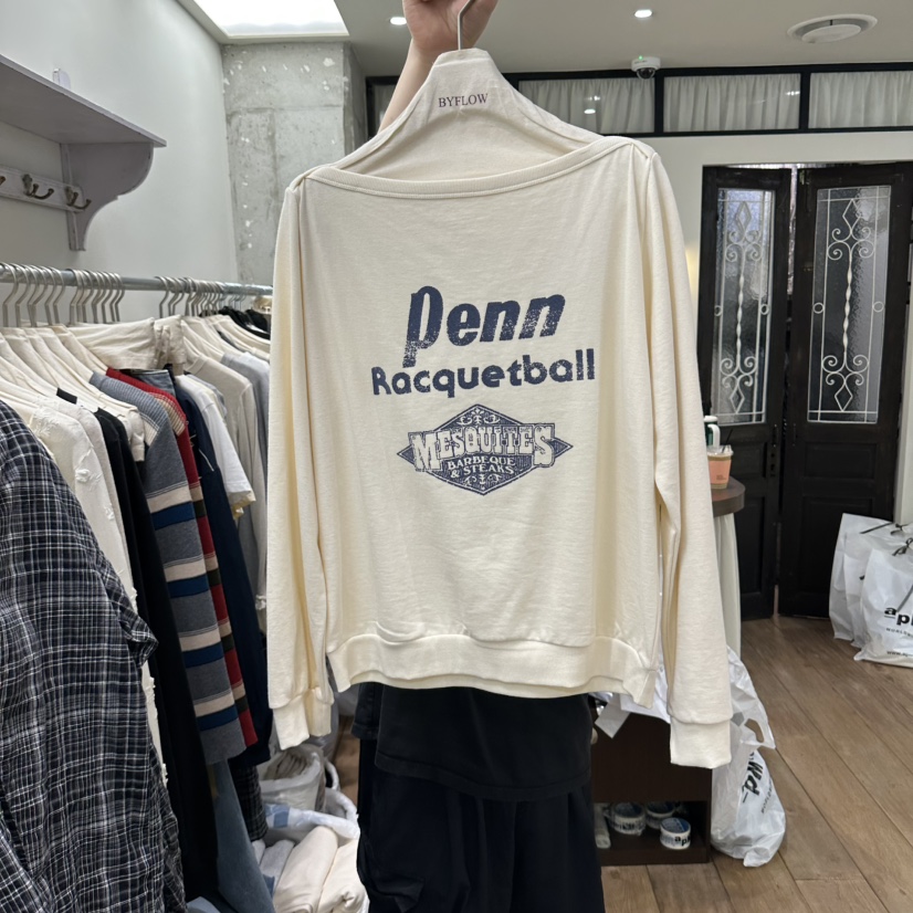 BY FLOW東大門直郵女裝新品熱賣休閑時尚推薦真品人氣衛衣BY FLOW衛衣圖色1