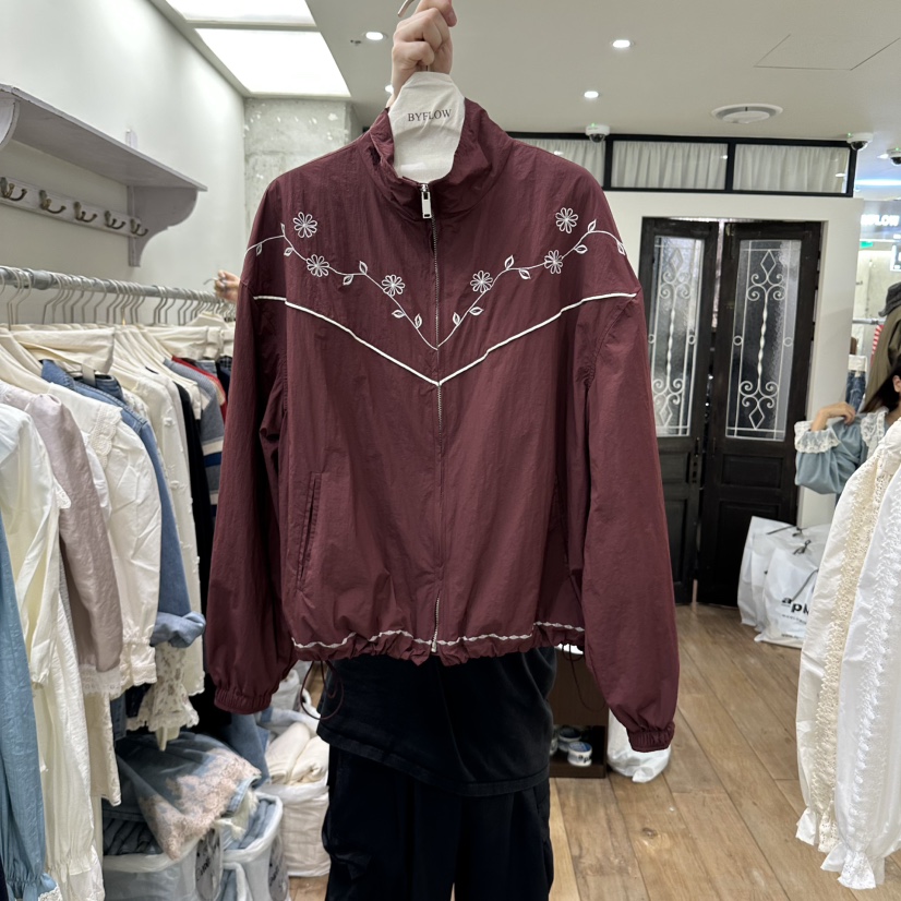 BY FLOW東大門代購女士新品真品推薦時尚熱賣人氣休閑夾克BY FLOW夾克圖色2