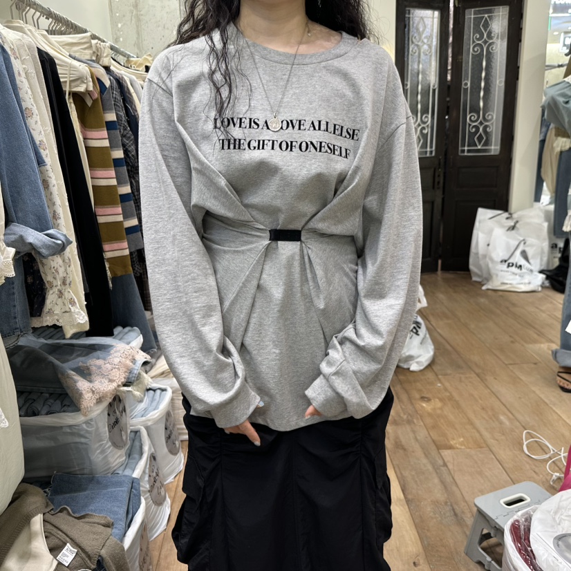 BY FLOW韓國直郵女士新品真品推薦人氣休閑時尚熱賣衛衣BY FLOW衛衣
