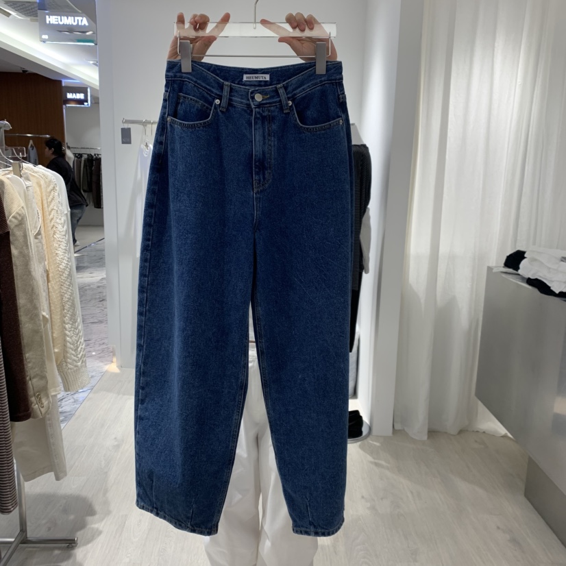 HEUMUTA韓國代購女士新款休閑真品熱賣推薦人氣時尚牛仔褲HEUMUTA牛仔褲圖色1