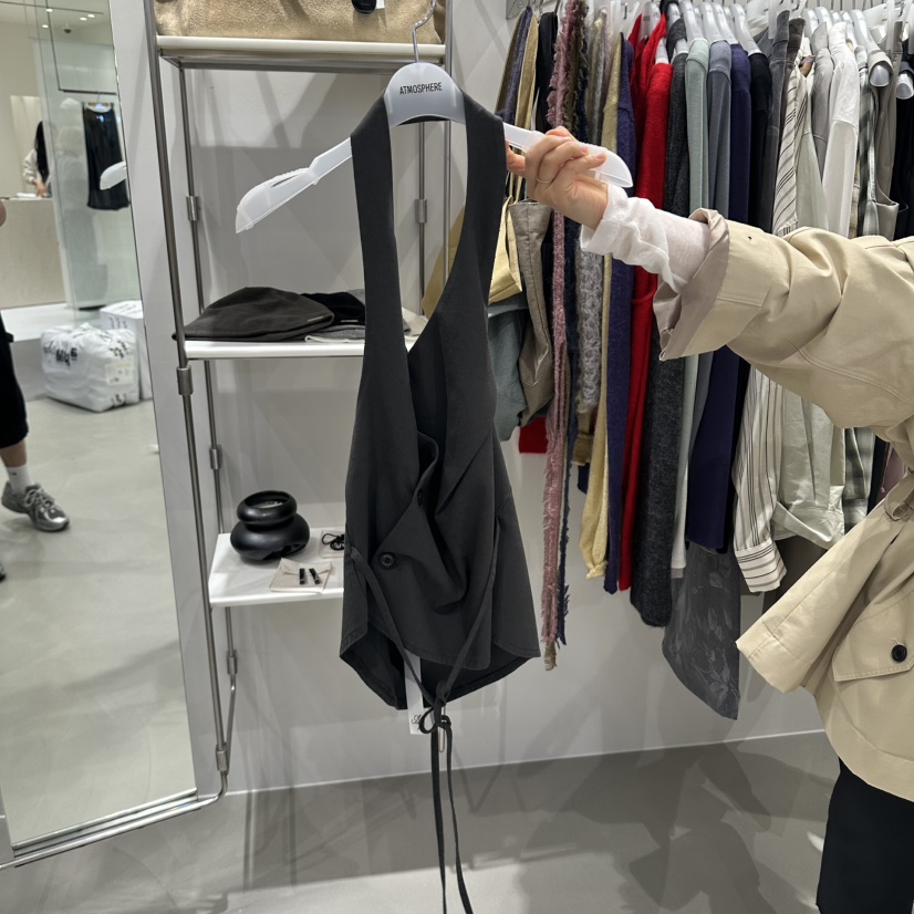 ATMOSPHERE韓國直郵女裝新品時尚推薦人氣休閑熱賣吊帶背心ATMOSPHERE吊帶/背心圖色1