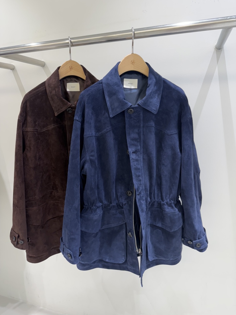 SELECT MARKET東大門直郵女士新品休閑人氣真品夾克麂皮SELECT MARKET夾克