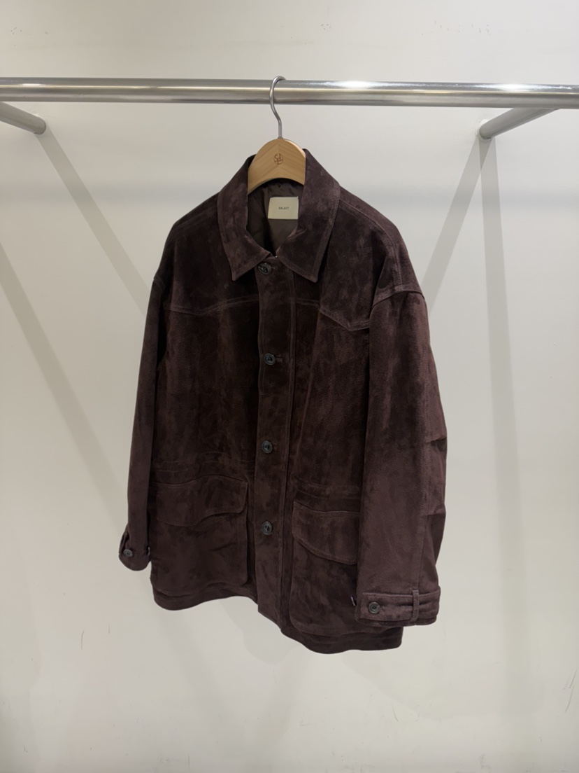 SELECT MARKET東大門直郵女士新品休閑人氣真品夾克麂皮SELECT MARKET夾克圖色2