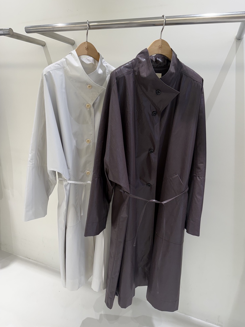 SELECT MARKET東大門實拍女士新品時尚人氣長款風衣含腰繩SELECT MARKET長款風衣