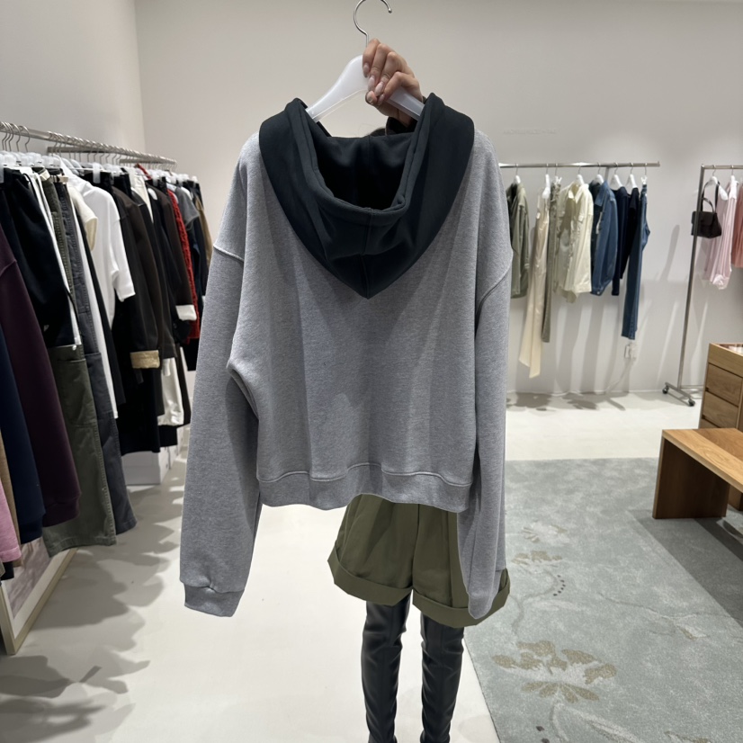 ARCHIVE PIECE東大門直郵女裝新品時尚真品衛衣拉鏈連帽衫ARCHIVEPIECE TAG衛衣