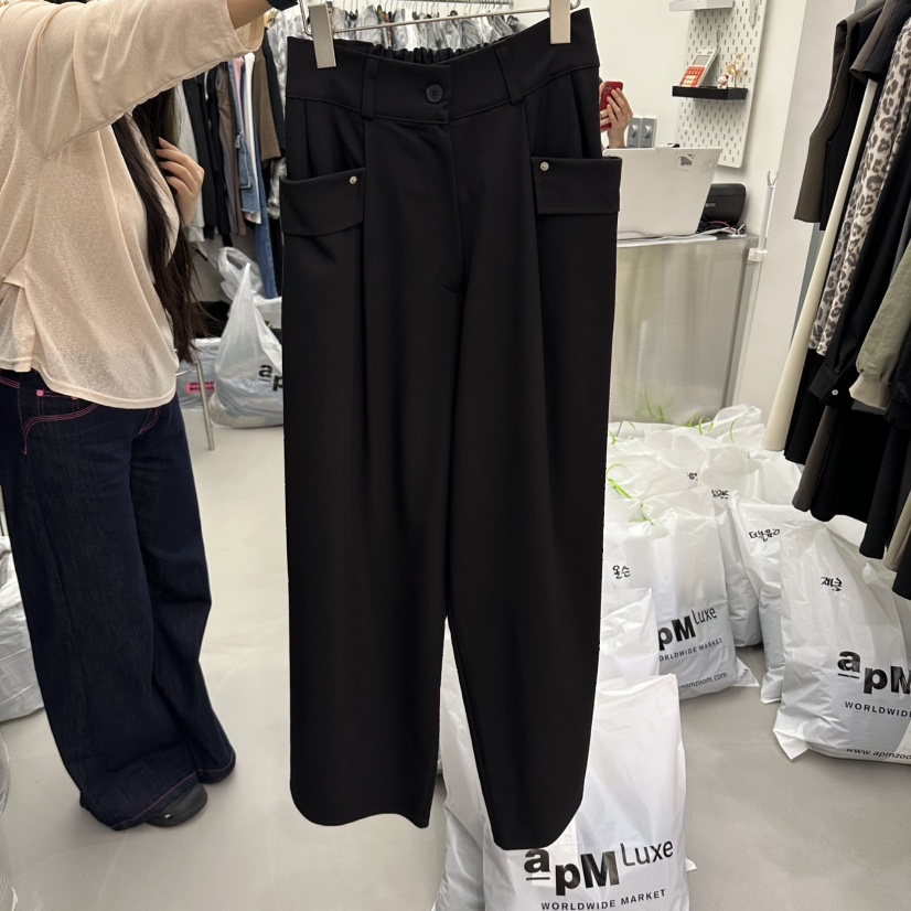 MIX東大門實拍女裝新款熱賣真品推薦時尚人氣休閑休閑褲MIX休閑褲圖色2