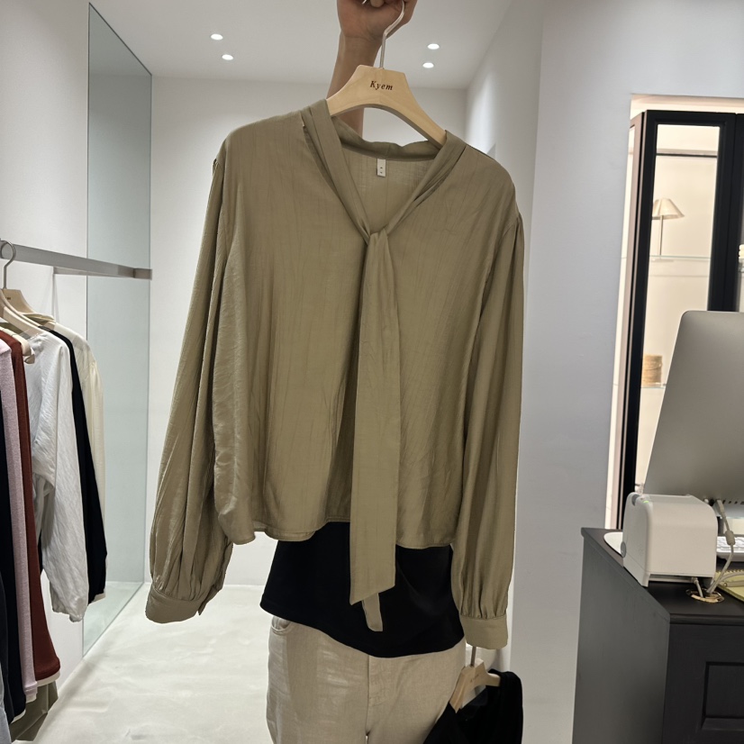 KYEM韓國直郵女裝新品休閑時尚熱賣推薦人氣真品襯衫蕾絲衫KYEM襯衫/蕾絲衫圖色3
