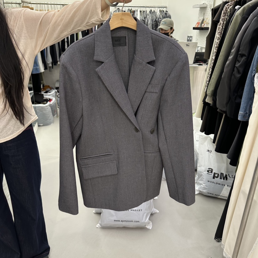 MIX東大門直郵女裝新品推薦時尚真品人氣熱賣休閑西裝西服MIX西裝/西服圖色1