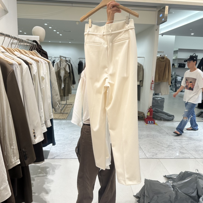 BLUEI-D/N SHARP東大門實拍女裝新品真品休閑褲含腰帶Blue i-d/N SHARP休閑褲