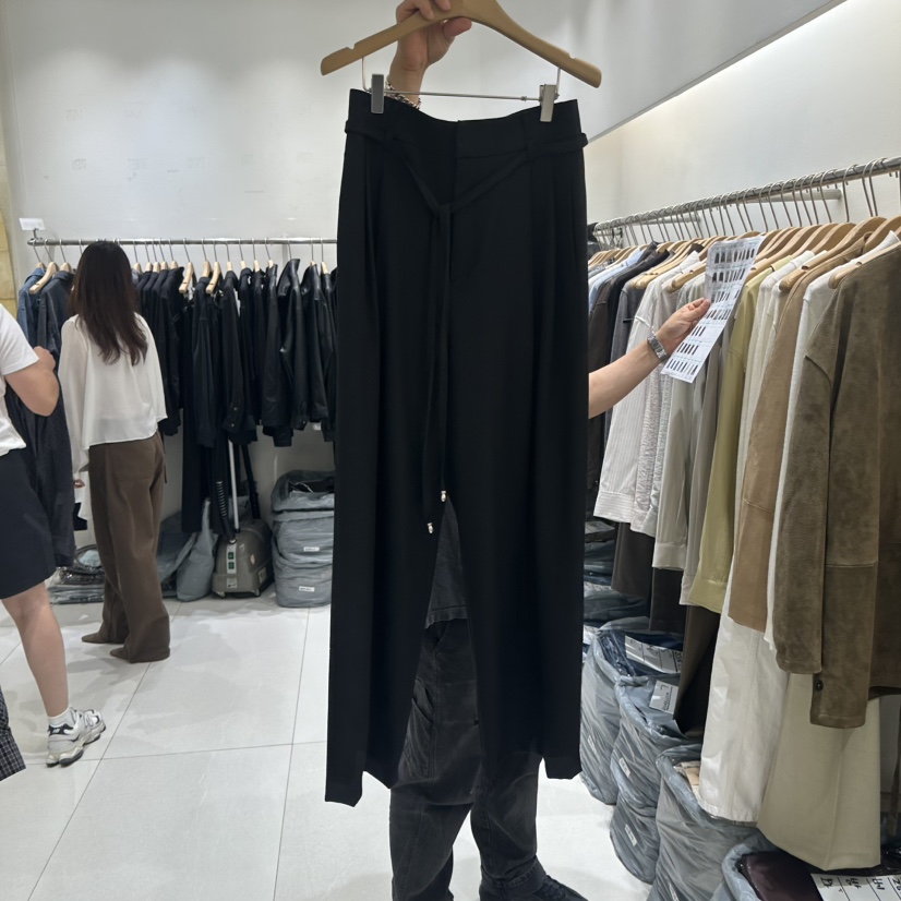 BLUEI-D/N SHARP東大門實拍女裝新品真品休閑褲含腰帶Blue i-d/N SHARP休閑褲圖色3