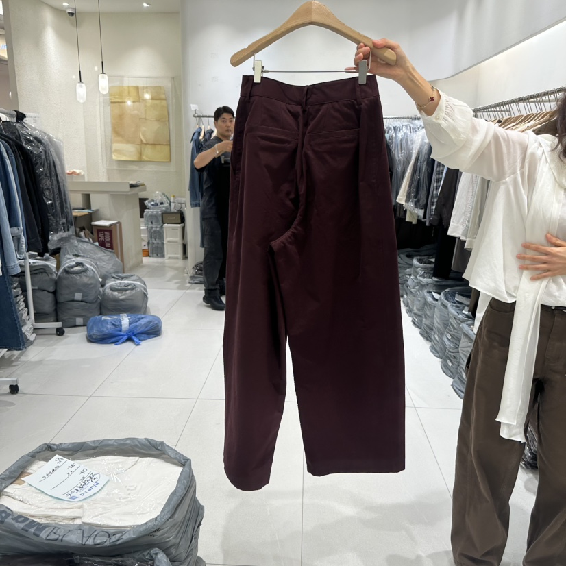 BLUEI-D/N SHARP東大門代購女士新款真品休閑褲不含腰帶Blue i-d/N SHARP休閑褲