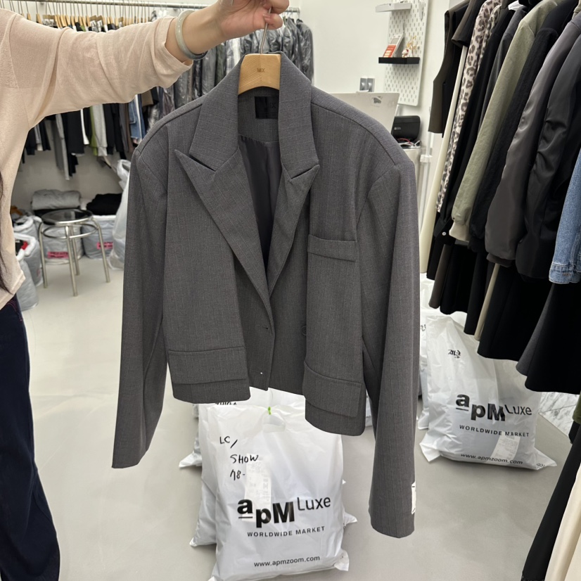 MIX東大門實拍女士新品時尚人氣推薦真品熱賣休閑西裝西服MIX西裝/西服圖色1