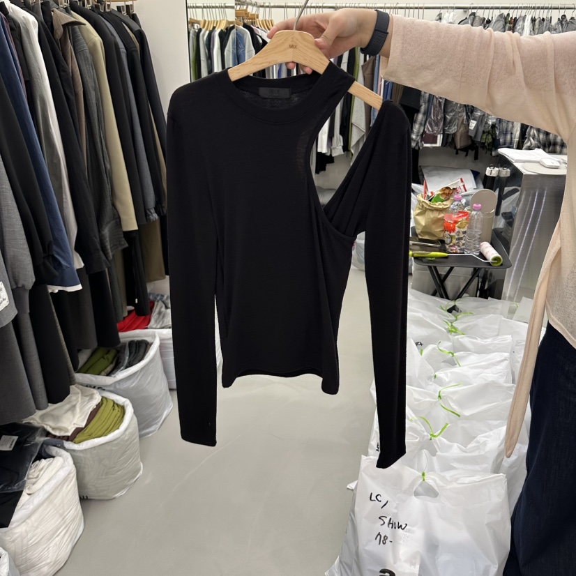 MIX東大門代購女裝新品推薦熱賣真品休閑時尚人氣長袖T恤MIX長袖T恤圖色4