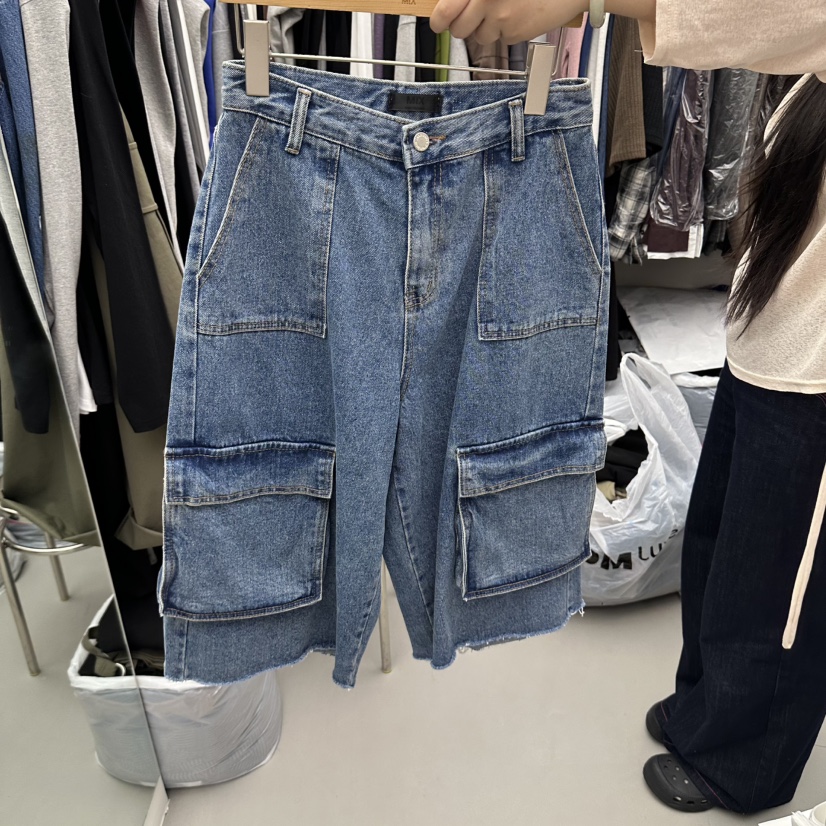 MIX東大門代購女士新品人氣熱賣推薦時尚真品休閑短褲工裝MIX短褲圖色1