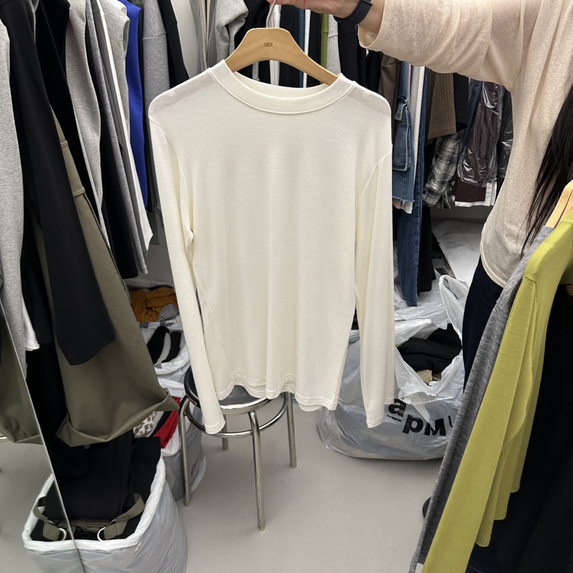 MIX韓國代購女裝新品熱賣休閑時尚推薦人氣真品長袖T恤MIX長袖T恤圖色2