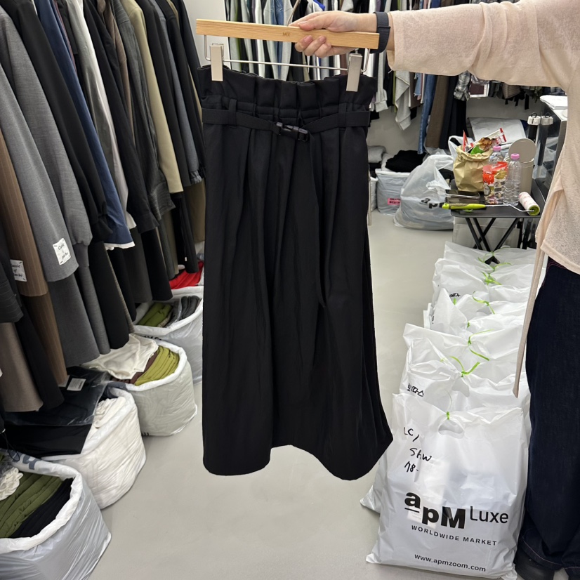 MIX韓國直郵女士新品熱賣推薦休閑時尚人氣真品長裙不含腰帶MIX長裙圖色2