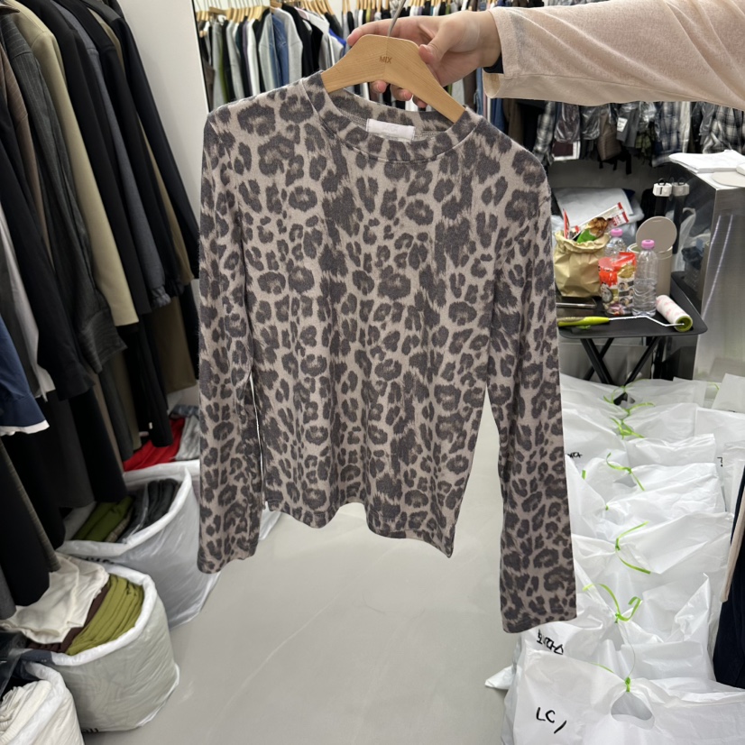MIX韓國直郵女士新品真品時尚休閑熱賣推薦人氣長袖T恤MIX長袖T恤圖色2灰色