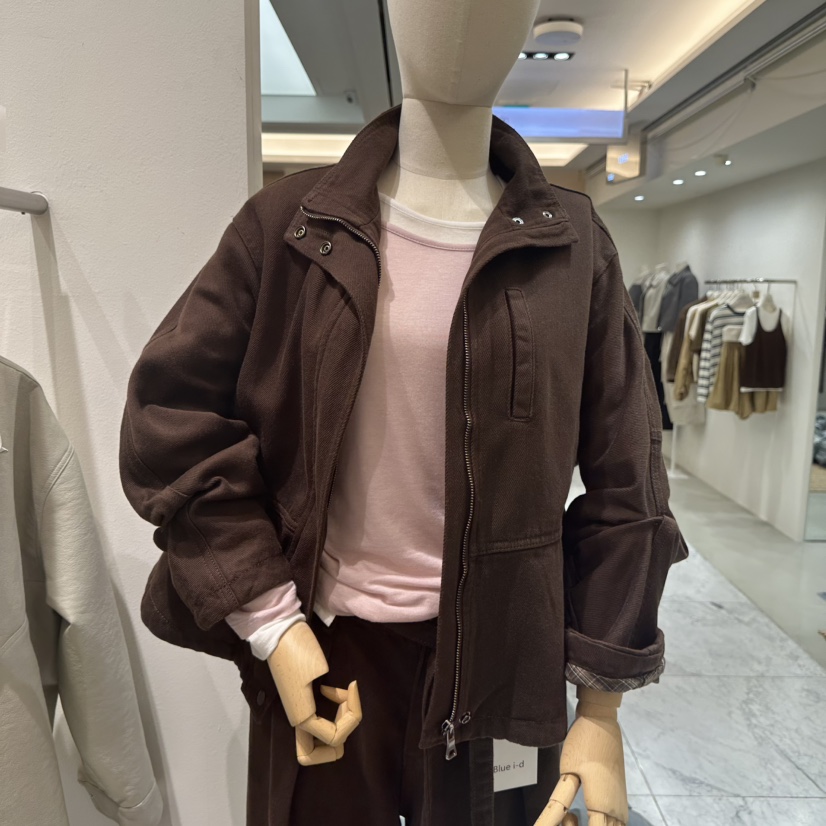 BLUEI-D/N SHARP韓國直郵女裝新品推薦時尚真品休閑夾克Blue i-d/N SHARP夾克圖色1