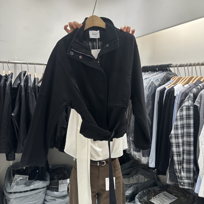 BLUEI-D/N SHARP韓國直郵女裝新品推薦時尚真品休閑夾克Blue i-d/N SHARP夾克圖色2