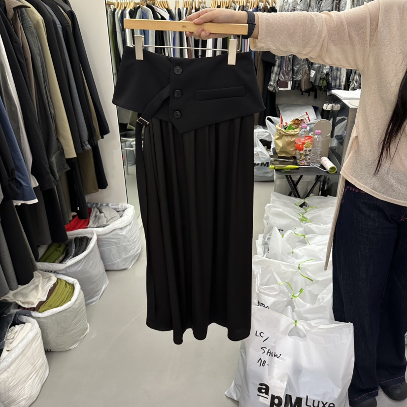 MIX韓國代購女裝新款時尚真品推薦休閑熱賣人氣長裙MIX長裙