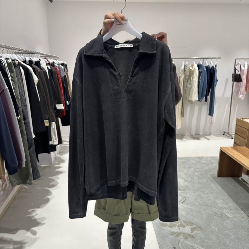 ARCHIVE PIECE東大門代購女裝新品休閑時尚熱賣推薦長袖T恤ARCHIVEPIECE TAG長袖T恤圖色3