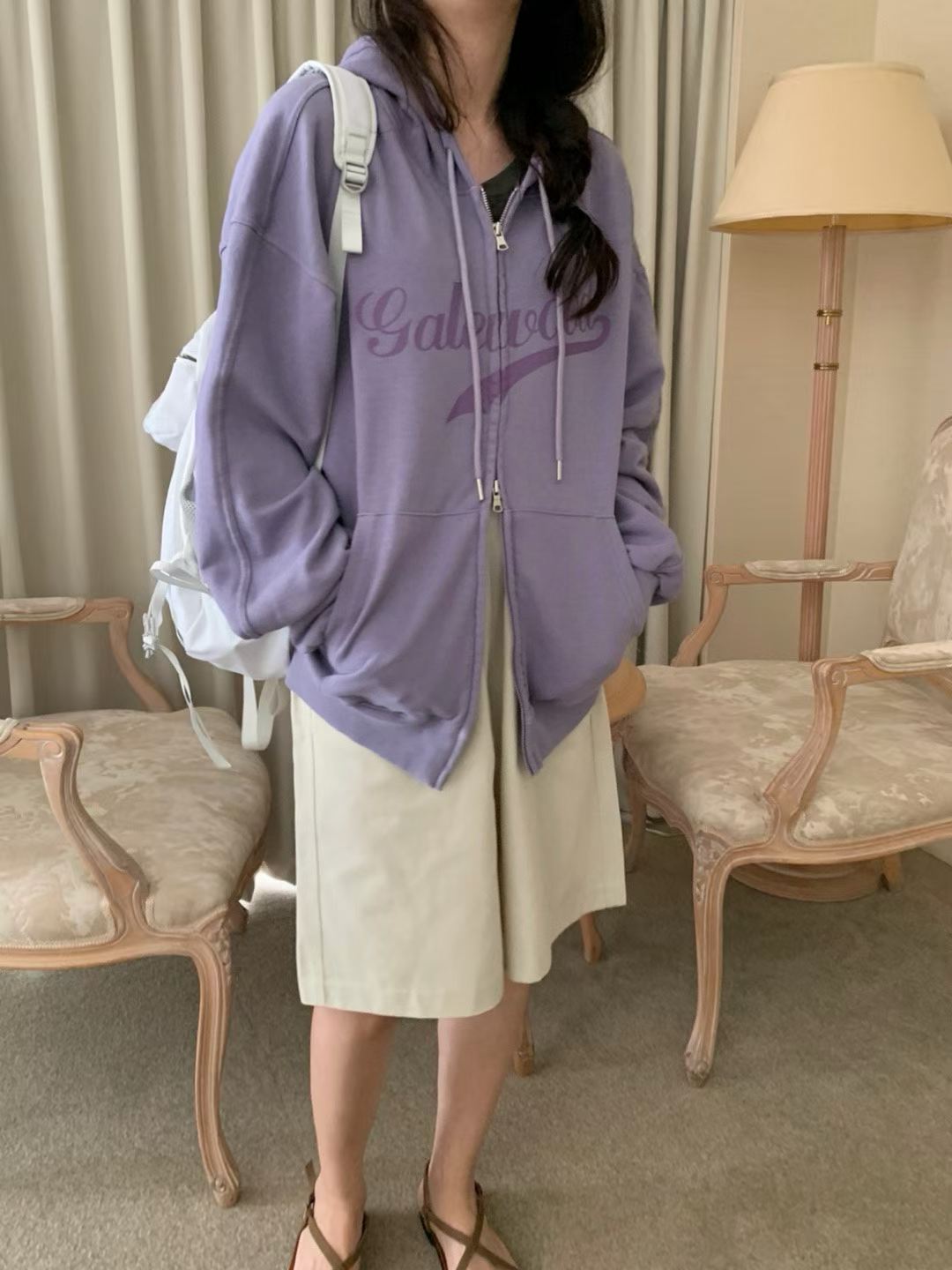 PYT-ot東大門代購女士新款職業休閑熱賣人氣時尚衛衣連帽衫pretty young thing衛衣