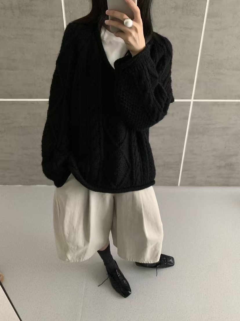 BONHEUR東大門實拍女士新款時尚真品推薦休閑熱賣人氣針織衫BONHEUR針織衫