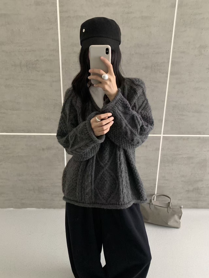 BONHEUR東大門實拍女士新款時尚真品推薦休閑熱賣人氣針織衫BONHEUR針織衫
