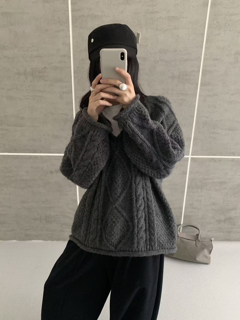 BONHEUR東大門實拍女士新款時尚真品推薦休閑熱賣人氣針織衫BONHEUR針織衫