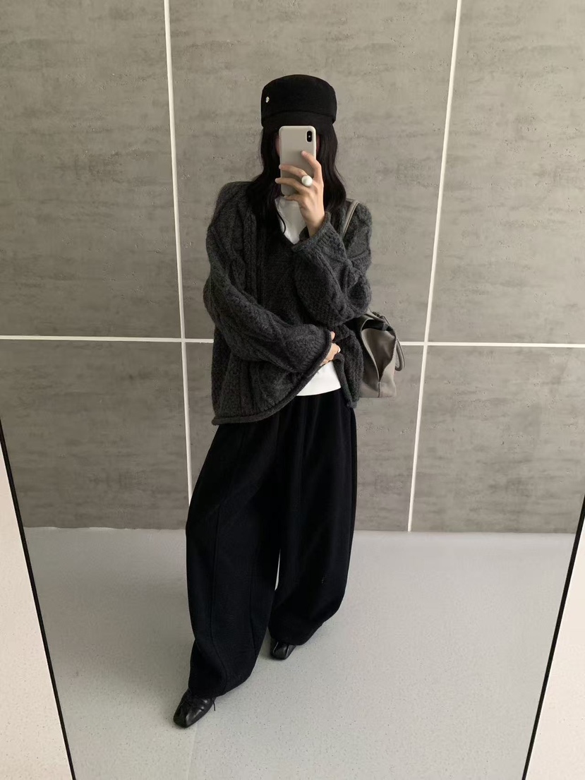 BONHEUR東大門實拍女士新款時尚真品推薦休閑熱賣人氣針織衫BONHEUR針織衫