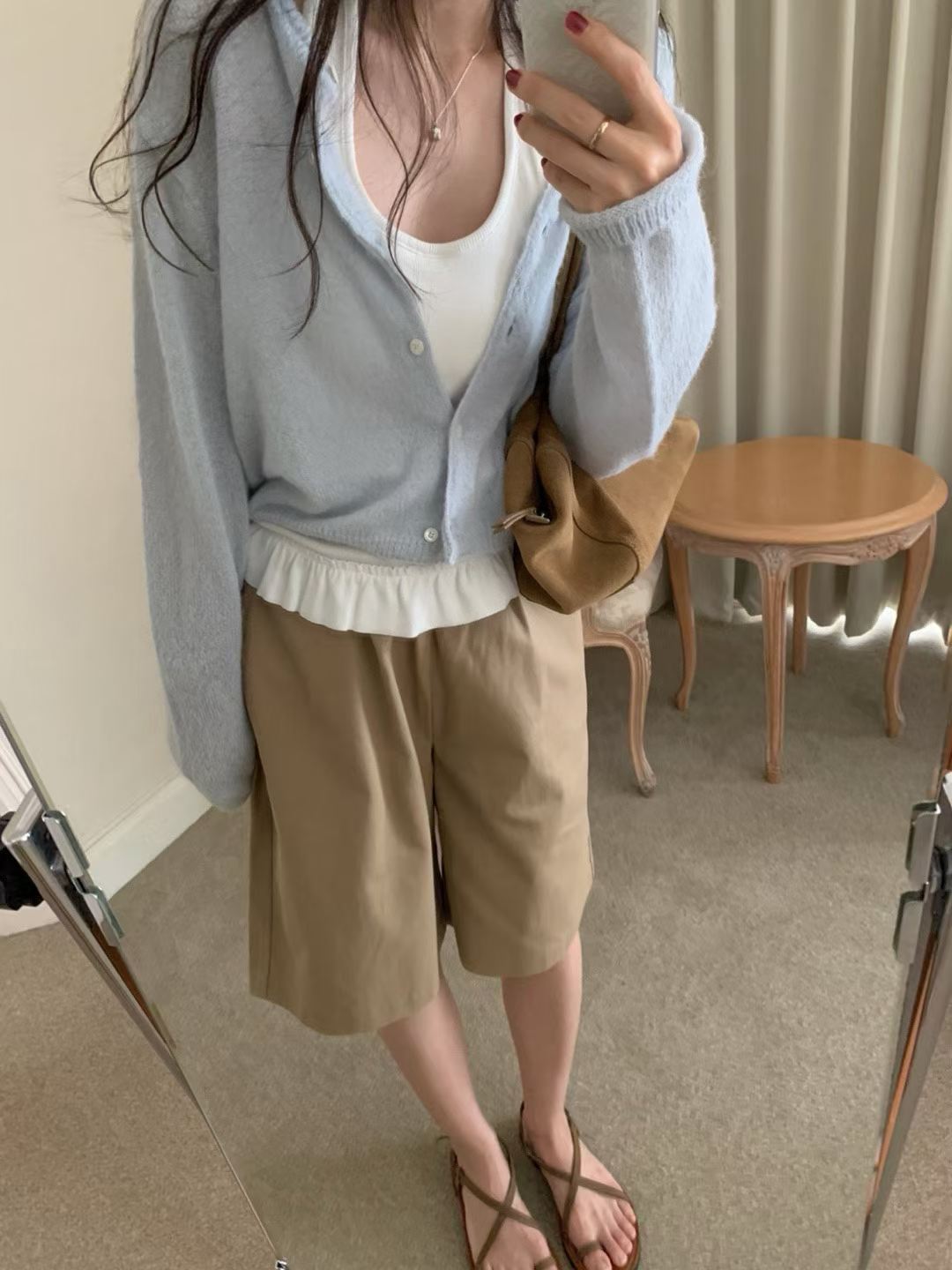 PYT-ot東大門代購女士新款時尚休閑熱賣真品人氣職業針織衫pretty young thing針織衫圖色4