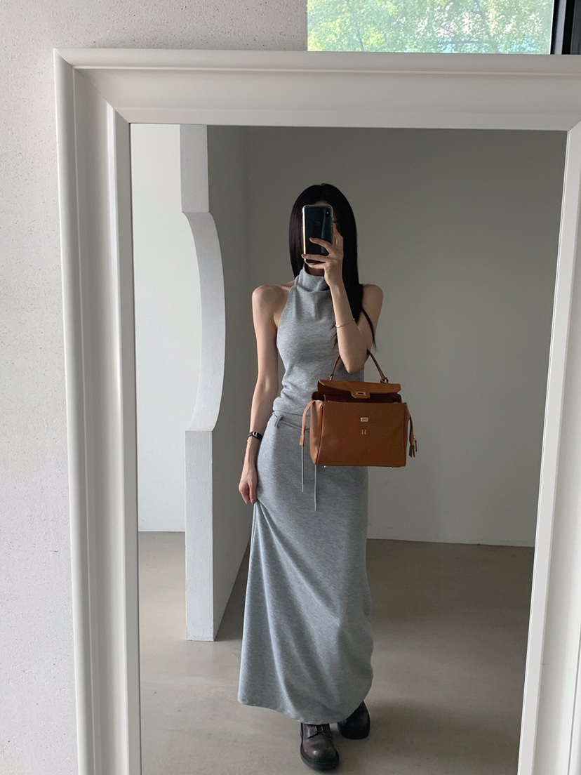 VERANDA東大門實拍女裝新品熱賣休閑真品推薦時尚人氣長裙VERANDA長裙