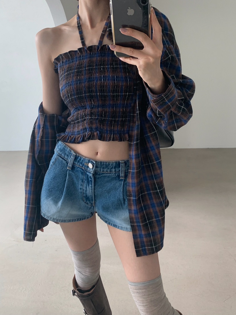 VERANDA韓國代購女裝新款時尚真品人氣休閑推薦熱賣吊帶背心VERANDA吊帶/背心