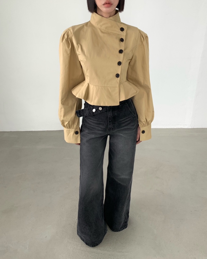 2TWO MOON韓國直郵女士新款真品推薦休閑人氣襯衫蕾絲衫2TWO MOON襯衫/蕾絲衫