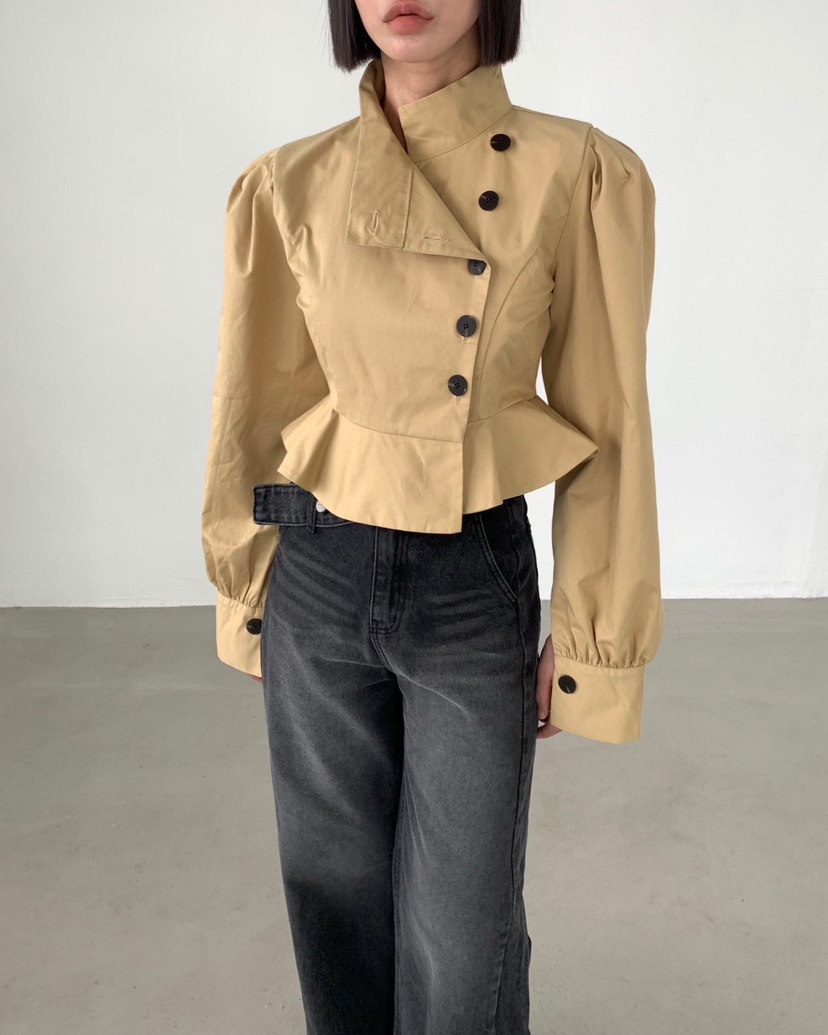 2TWO MOON韓國直郵女士新款真品推薦休閑人氣襯衫蕾絲衫2TWO MOON襯衫/蕾絲衫圖色1