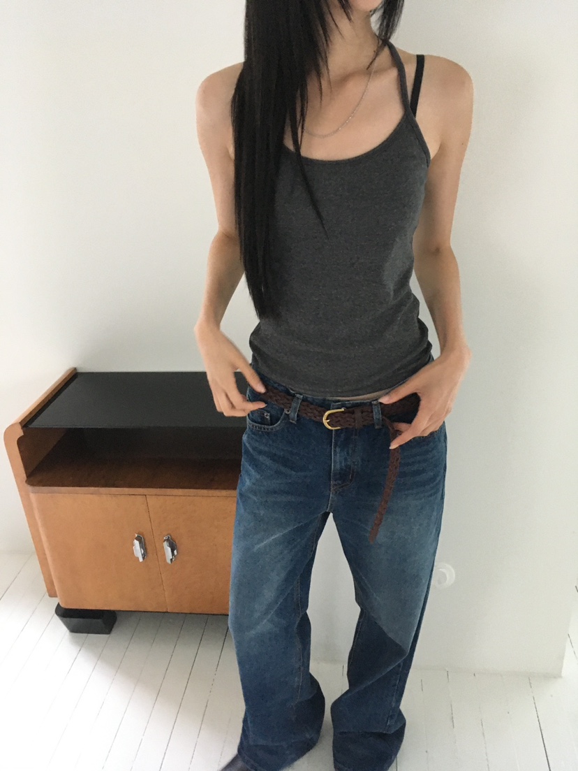 MINIMUZE韓國代購女士新品真品時尚人氣休閑推薦吊帶背心MINIMUZE吊帶/背心