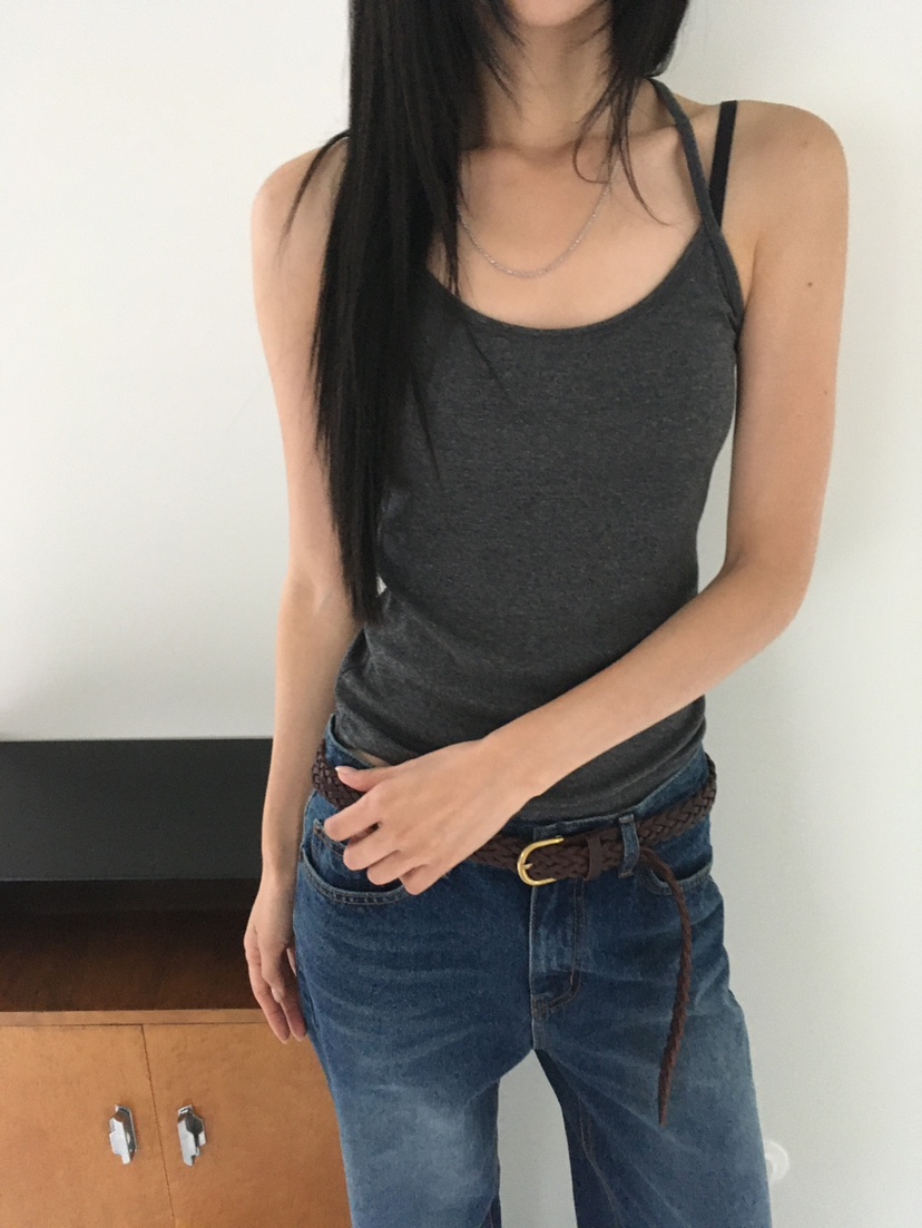 MINIMUZE韓國代購女士新品真品時尚人氣休閑推薦吊帶背心MINIMUZE吊帶/背心