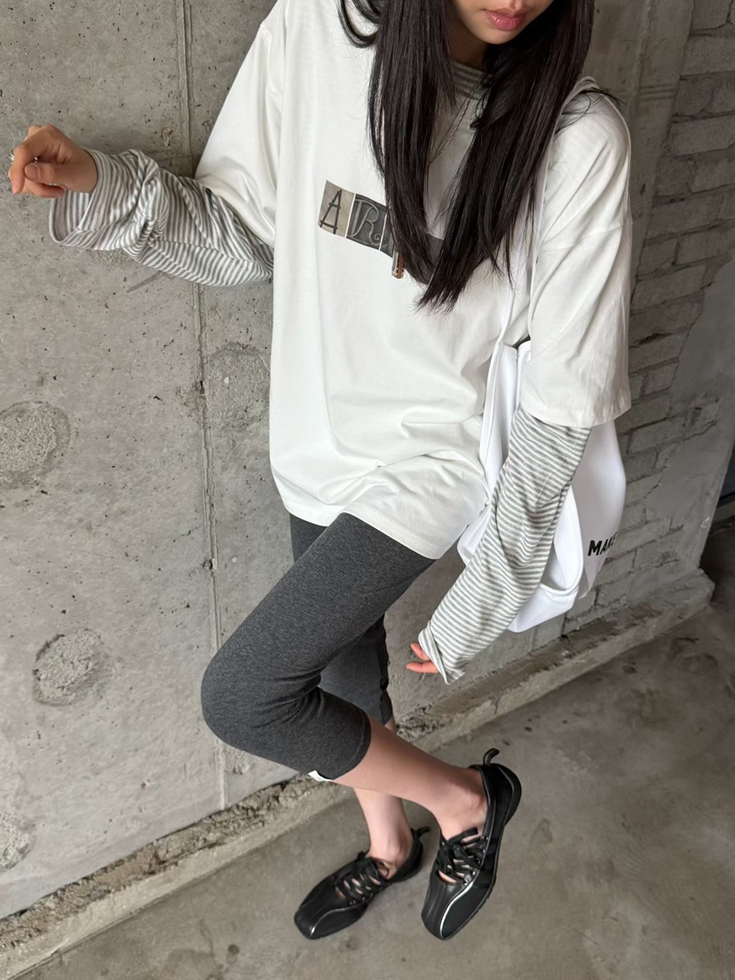 ARKIE/TAF韓國代購女裝新品熱賣人氣休閑推薦打底褲鯊魚褲ARKIE/TAF打底褲/鯊魚褲