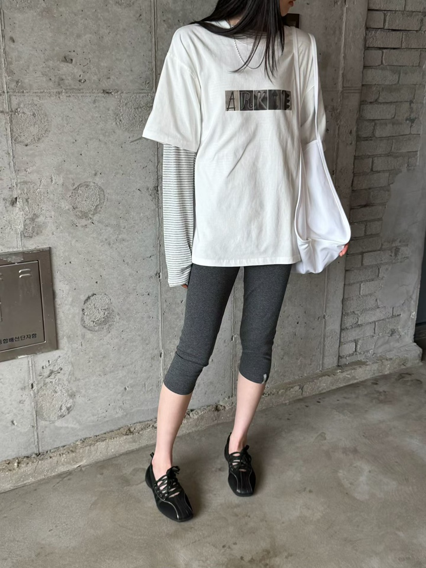 ARKIE/TAF韓國代購女裝新品熱賣人氣休閑推薦打底褲鯊魚褲ARKIE/TAF打底褲/鯊魚褲