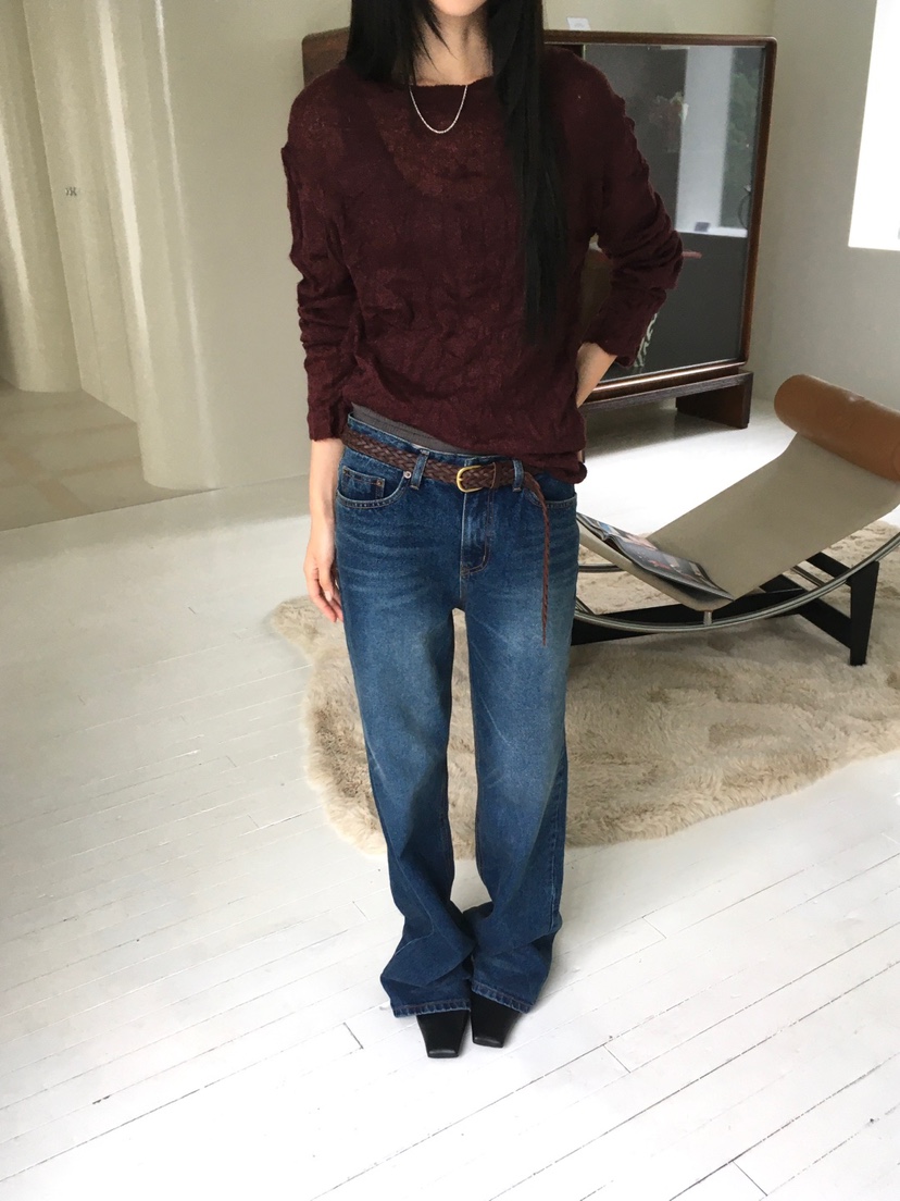 MINIMUZE東大門代購女裝新品真品時尚推薦熱賣人氣牛仔褲MINIMUZE牛仔褲
