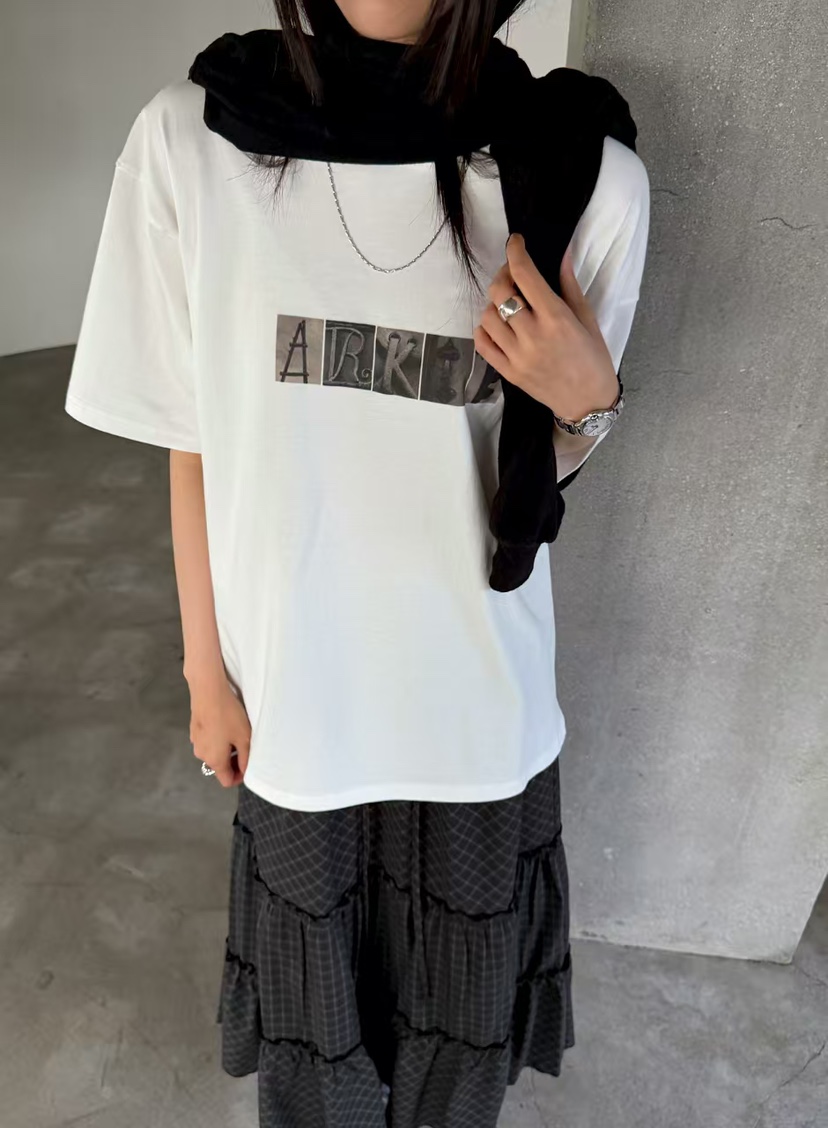 ARKIE/TAF韓國代購女士新品人氣熱賣真品時尚推薦休閑T恤ARKIE/TAFT恤