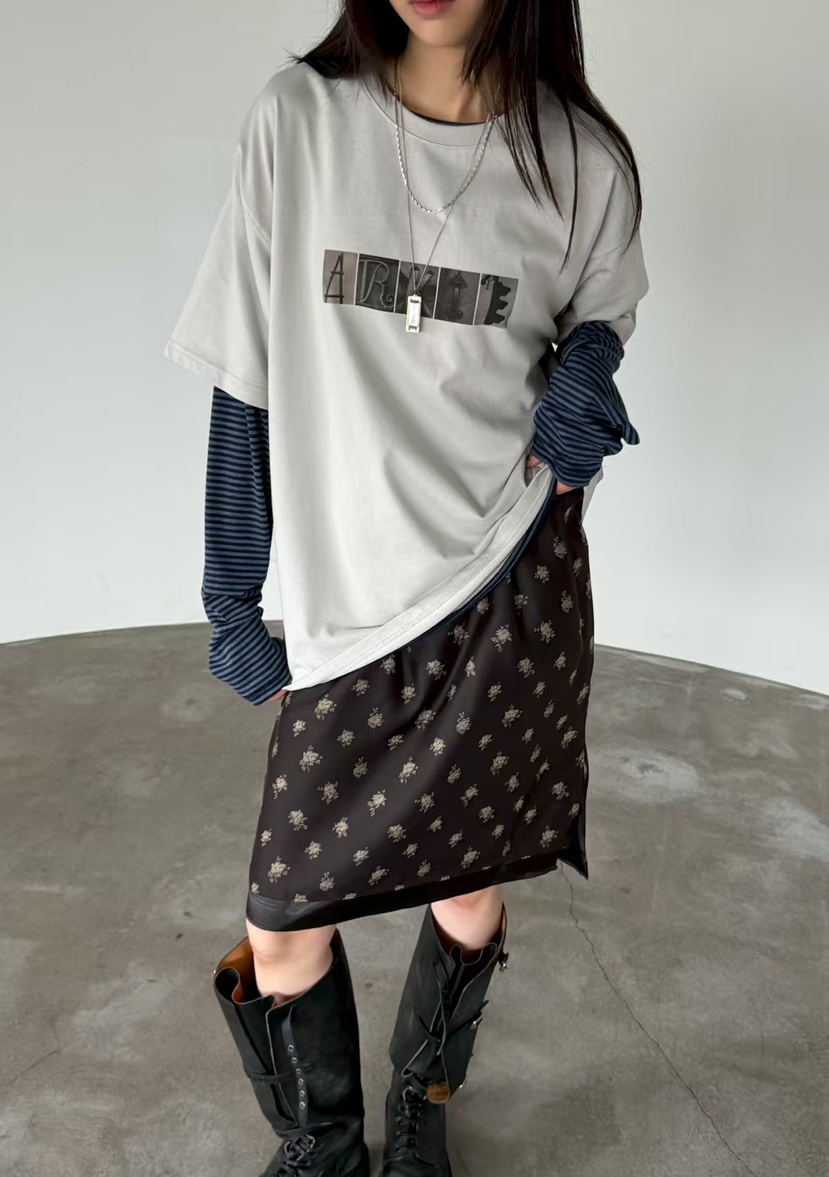 ARKIE/TAF韓國代購女士新品人氣熱賣真品時尚推薦休閑T恤ARKIE/TAFT恤