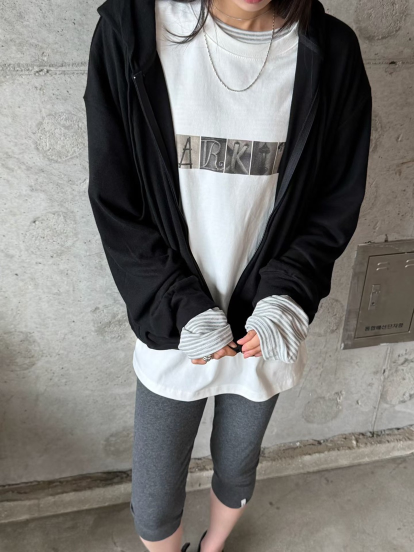 ARKIE/TAF韓國代購女士新品人氣熱賣真品時尚推薦休閑T恤ARKIE/TAFT恤
