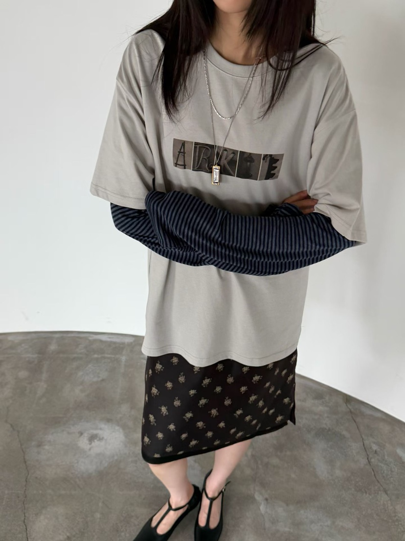 ARKIE/TAF韓國代購女士新品人氣熱賣真品時尚推薦休閑T恤ARKIE/TAFT恤