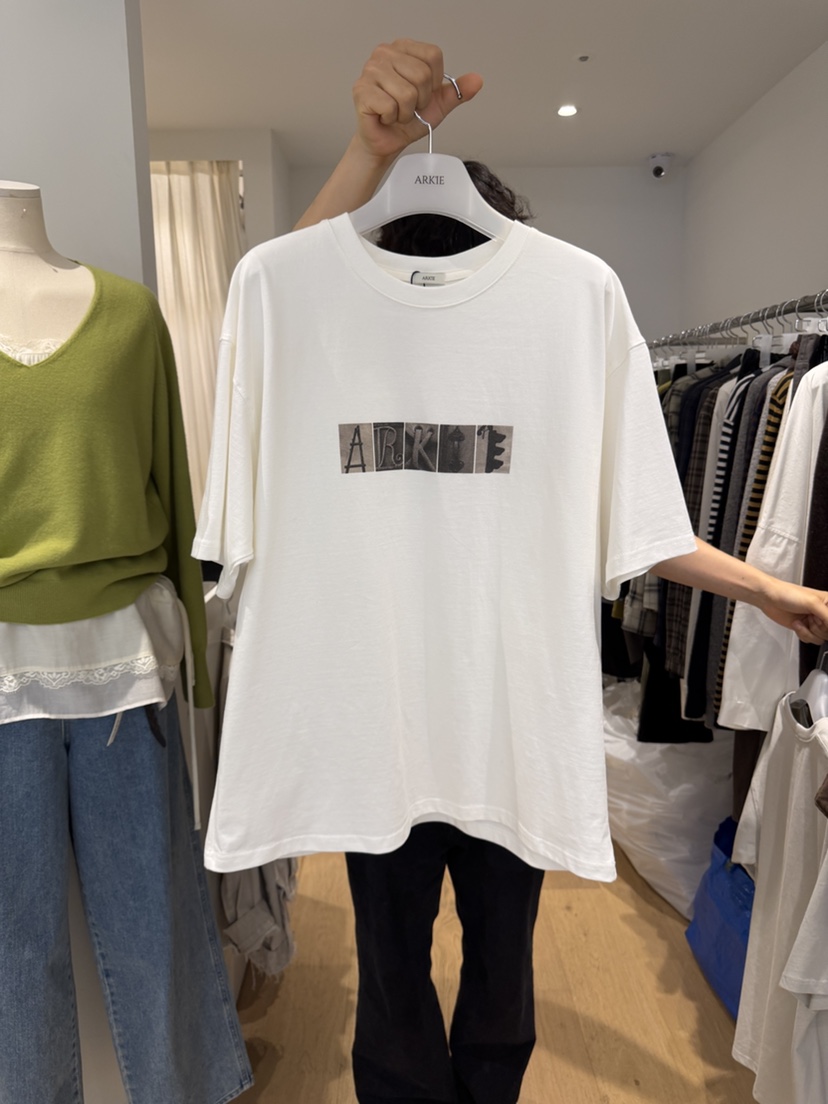 ARKIE/TAF韓國代購女士新品人氣熱賣真品時尚推薦休閑T恤ARKIE/TAFT恤圖色1