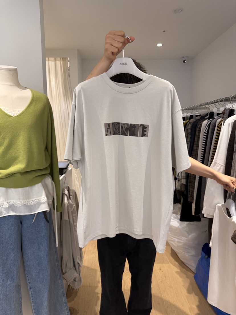 ARKIE/TAF韓國代購女士新品人氣熱賣真品時尚推薦休閑T恤ARKIE/TAFT恤圖色2