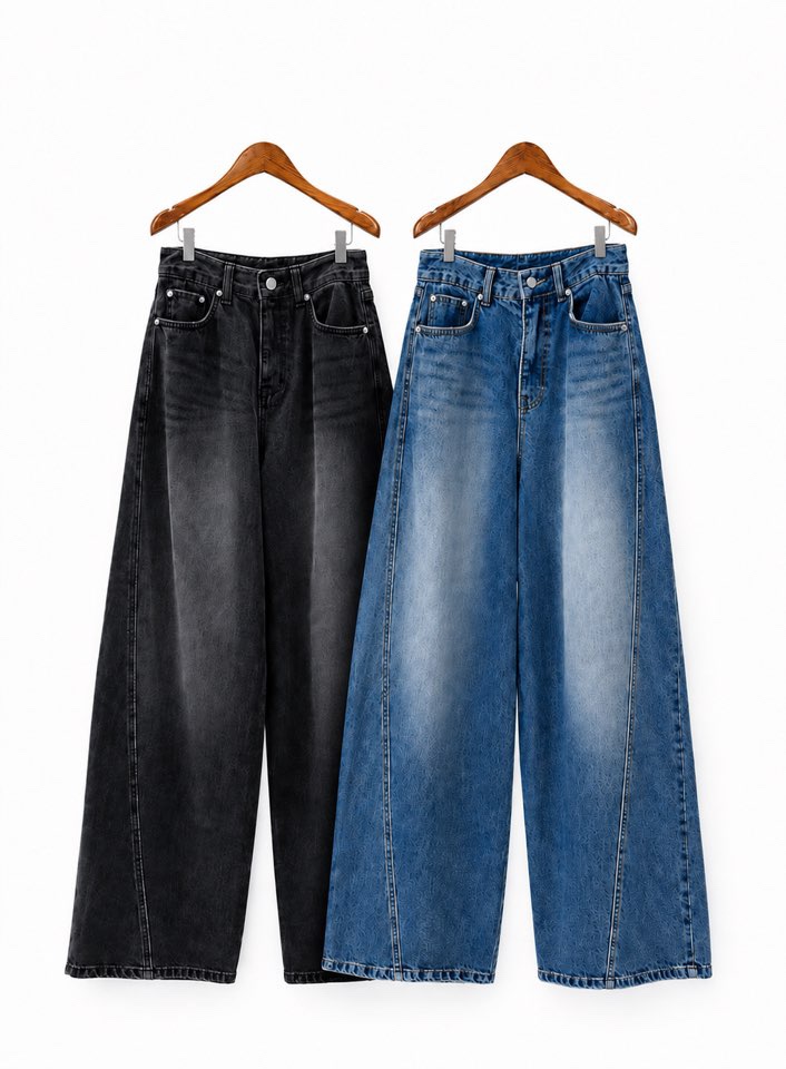 2TWO MOON韓國代購女裝新款休閑真品推薦時尚人氣牛仔褲2TWO MOON牛仔褲