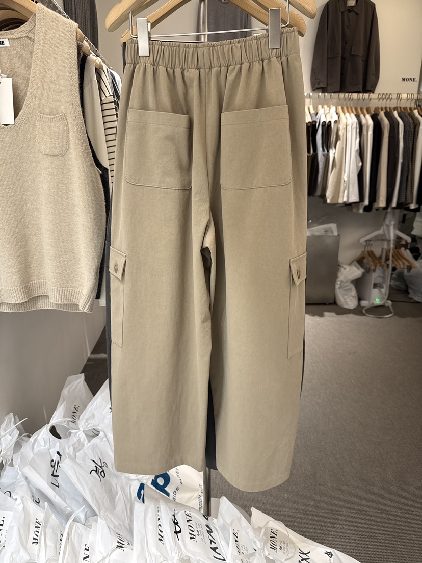 MONE-A東大門直郵女士新品真品休閑時尚推薦人氣休閑褲口袋MONE-A休閑褲